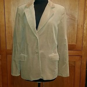 Kate Hill Corduroy Tan Blazer 6
